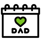 Categorie Vaderdag icoon