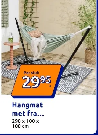Promotie: Hangmat met fra...