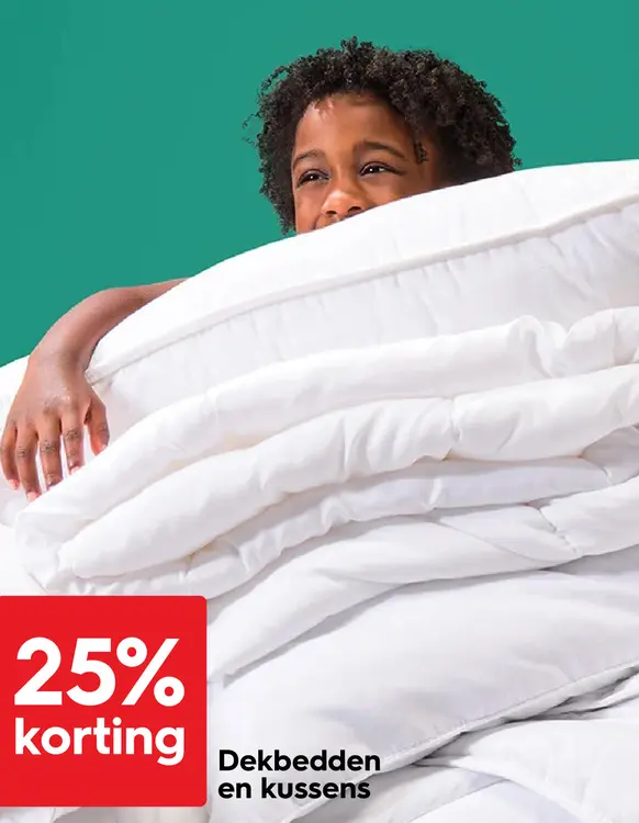 Promotie: Dekbedden en kussens