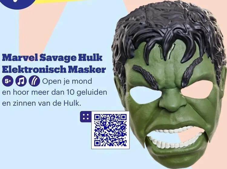 Aanbieding: Savage Hulk Elektronisch Masker