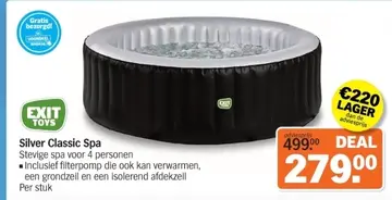 Aanbieding: Silver Classic Spa