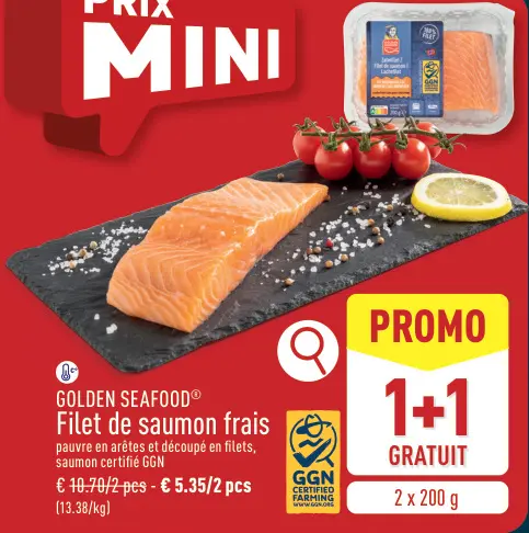 Offre: Filet de saumon frais