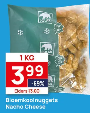 Aanbieding: Bloemkoolnuggets Nacho Cheese