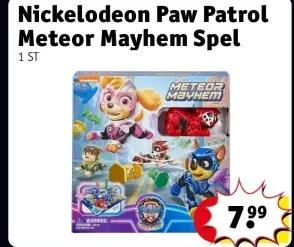 Aanbieding: Paw Patrol Meteor Mayhem Spel