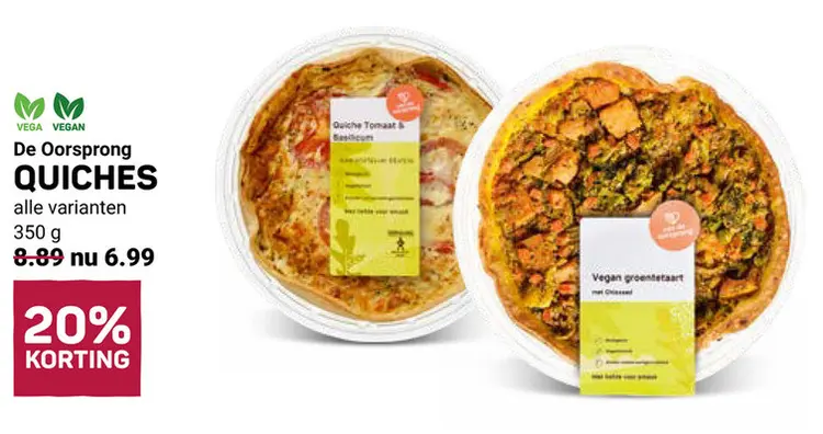 Aanbieding: Quiches