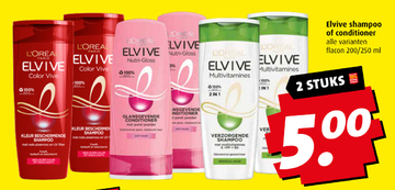 Aanbieding: ELVIVE Color Vive Nutri - Gloss KLEUR BESCHERMENDE SHAMPOO