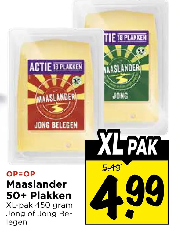Aanbieding: Maaslander 50+ Plakken
