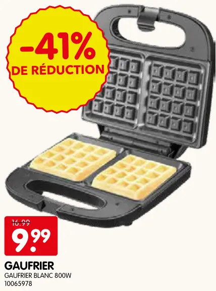Offre: Gaufrier