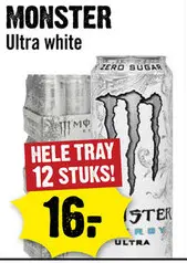 Aanbieding: MONSTER Ultra white