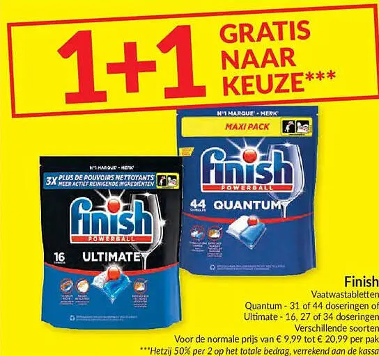 Promotie: Vaatwastabletten