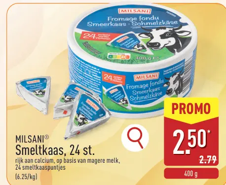 Promotie: Smeltkaas