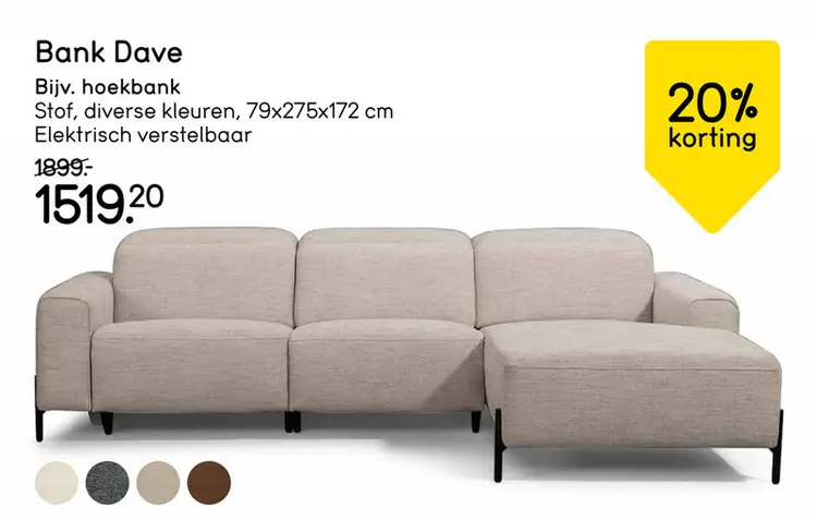 Aanbieding: Bank Dave