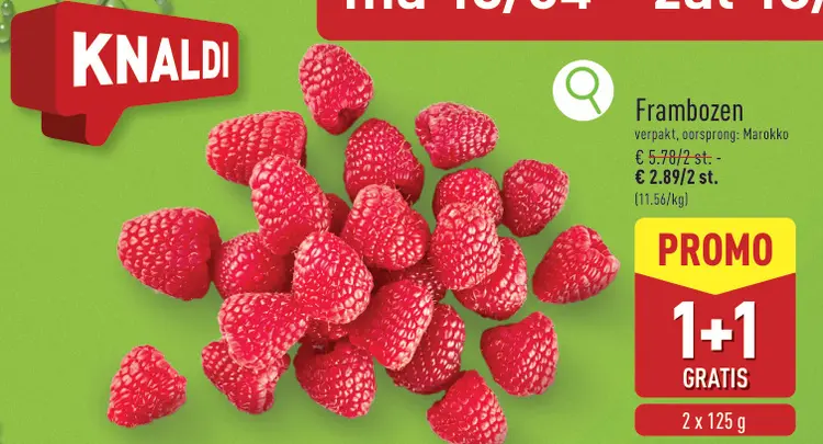 Promotie: Frambozen
