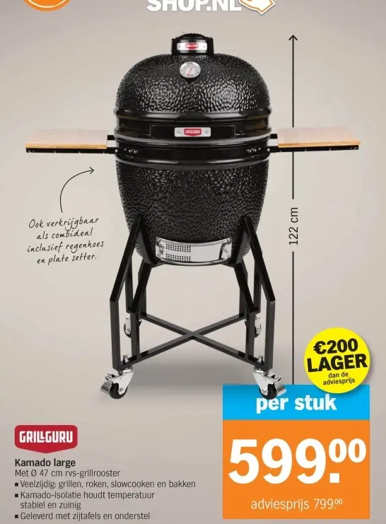 Aanbieding: Kamado large