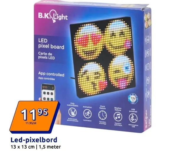 Aanbieding: Led-pixelbord