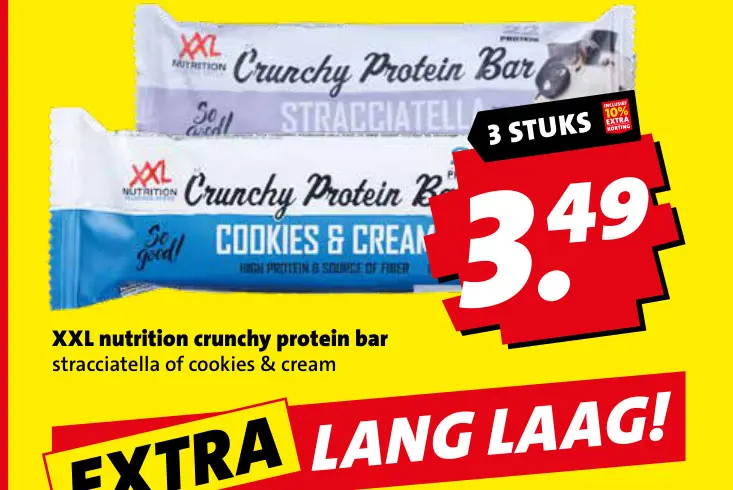 Aanbieding: Crunchy protein bar