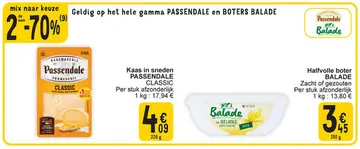 Aanbieding: Hele gamma PASSENDALE en BOTERS BALADE