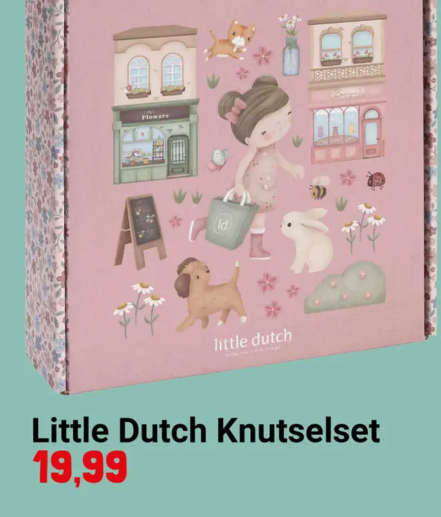 Aanbieding: Little Dutch Rosa's Knutselset - 50+dlg.