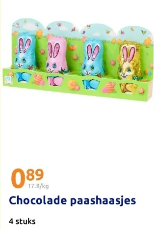 Promotie: Chocolade paashaasjes