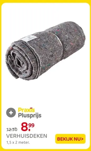 Aanbieding: Verhuisdeken