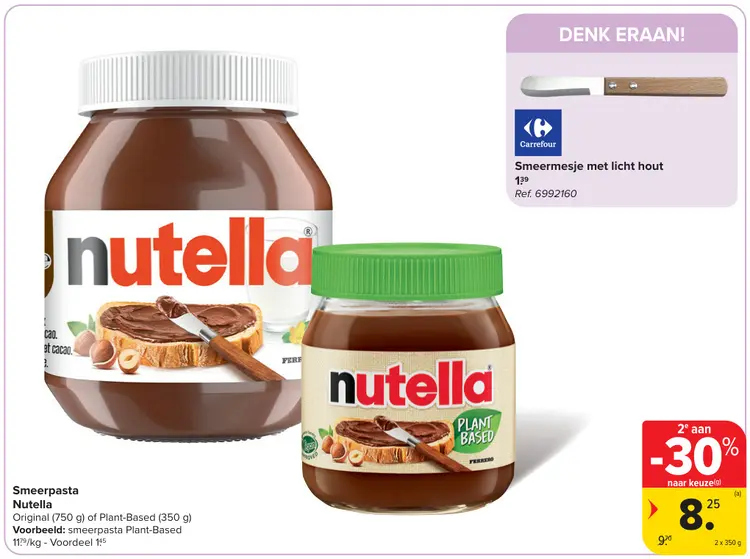 Promotie: Smeerpasta Nutella