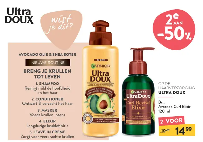 Promotie: Avocado Curl Elixir
