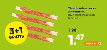 Aanbieding: Timo hondensnacks