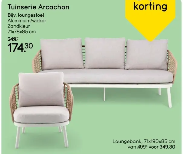 Aanbieding: Tuinserie Arcachon