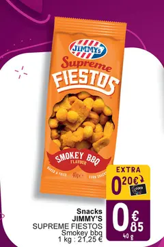 Aanbieding: Snacks Jimmy's