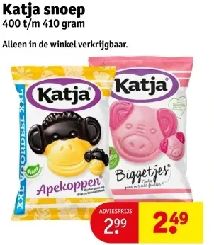 Aanbieding: snoep