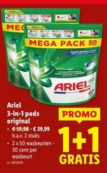 Promotie: 3-in-1 pods original