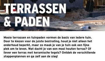 Aanbieding: TERRASSEN & PADEN