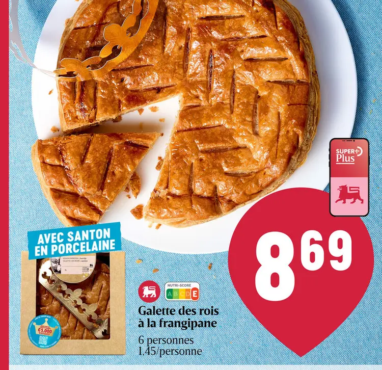 Offre: Galette des rois à la frangipane
