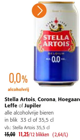 Promotie: Stella Artois