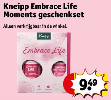 Aanbieding: Kneipp Embrace Life Moments geschenkset