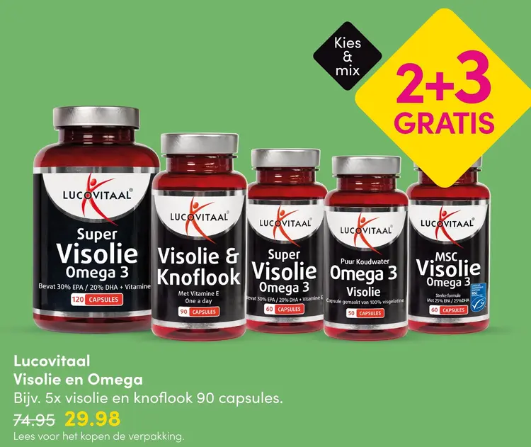 Aanbieding: Visolie en Omega