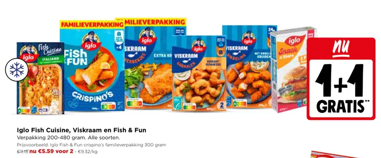 Promotie: Fish Cuisine, Viskraam en Fish & Fun