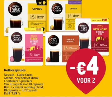 Aanbieding: Koffiecapsules