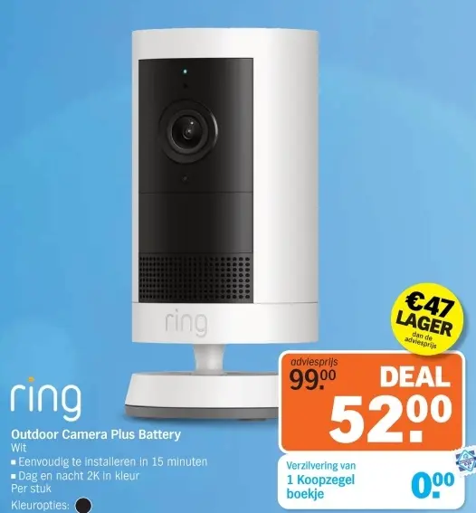 Aanbieding: Outdoor Camera Plus Battery