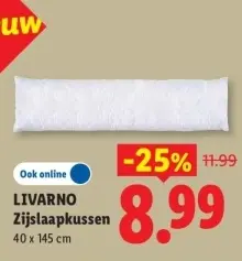 Aanbieding: Zijslaapkussen