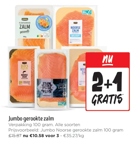 Aanbieding: Gerookte zalm