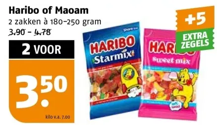 Aanbieding: Haribo of Maoam
