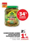 Aanbieding: CORNICHONS AIGRES DOUX RECETTE PAYSANNE BOHNE