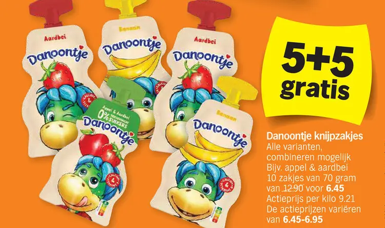 Promotie: Danoontje knijpzakjes