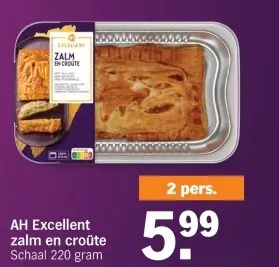 Aanbieding: Zalm en croûte