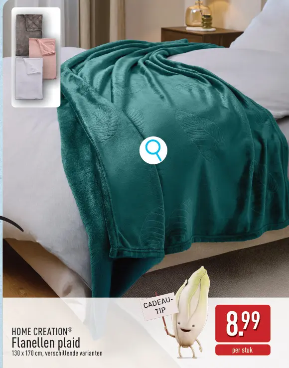 Aanbieding: Flanellen plaid