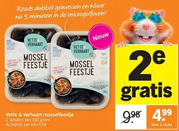Aanbieding: Vette & Verhaart mosselfeestje
