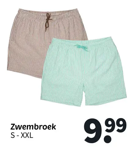 Promotie: Zwembroek
