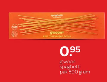Aanbieding: g'woon spaghetti