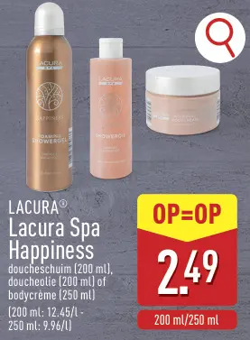 Aanbieding: Lacura Spa Happiness